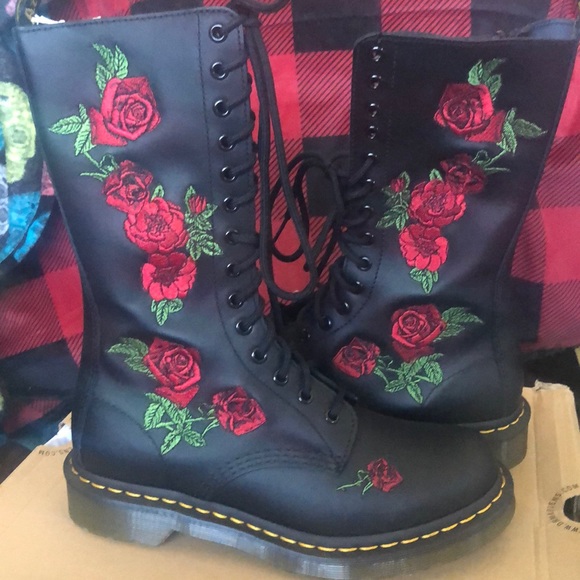 Dr. Martens Shoes - Dr martens Vonda rose boots